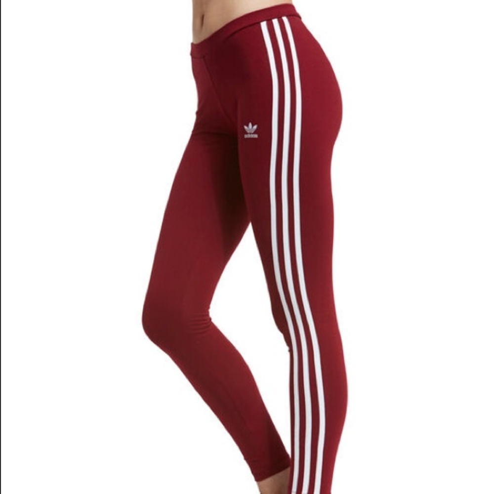 NWT Adidas Original 3 Stripe Leggings